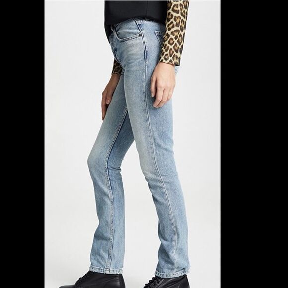 NWT Current/Elliott Stovepipe jeans. Size 26 - Picture 2 of 7